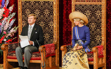 Koning Willem-Alexander en prinses MÃ¡xima Zorreguieta