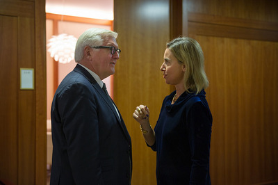 Federica Mogherini in Berlin to discuss the Middle East