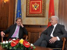 Visit by Johannes Hahn, Member of the EC, to Montenegro