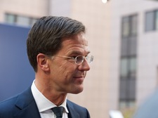 Mark Rutte bij Europese Raad