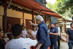 Christos Stylianides and delegation team visit ACF nutrition program office in Maungdaw ...