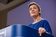 Margrethe Vestager at the podium