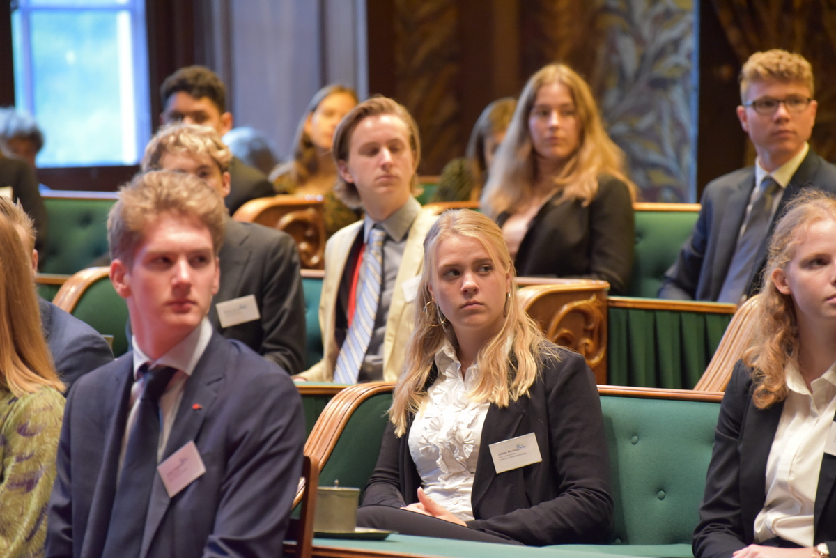 Foto's opening in de Eerste Kamer 2019