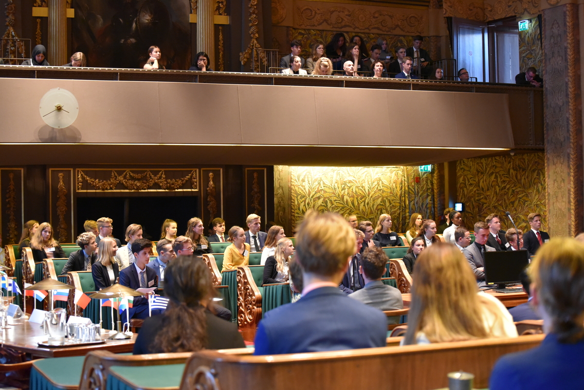 Foto's opening in de Eerste Kamer 2019