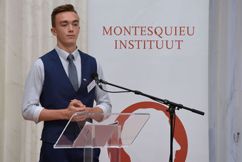 Foto's Eerste dag Algemene Vergaderingen van het Model European Parliament Nederland 2019