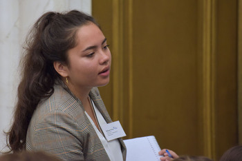 Foto's Eerste dag Algemene Vergaderingen van het Model European Parliament Nederland 2019