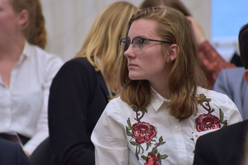 Foto's Eerste dag Algemene Vergaderingen van het Model European Parliament Nederland 2019