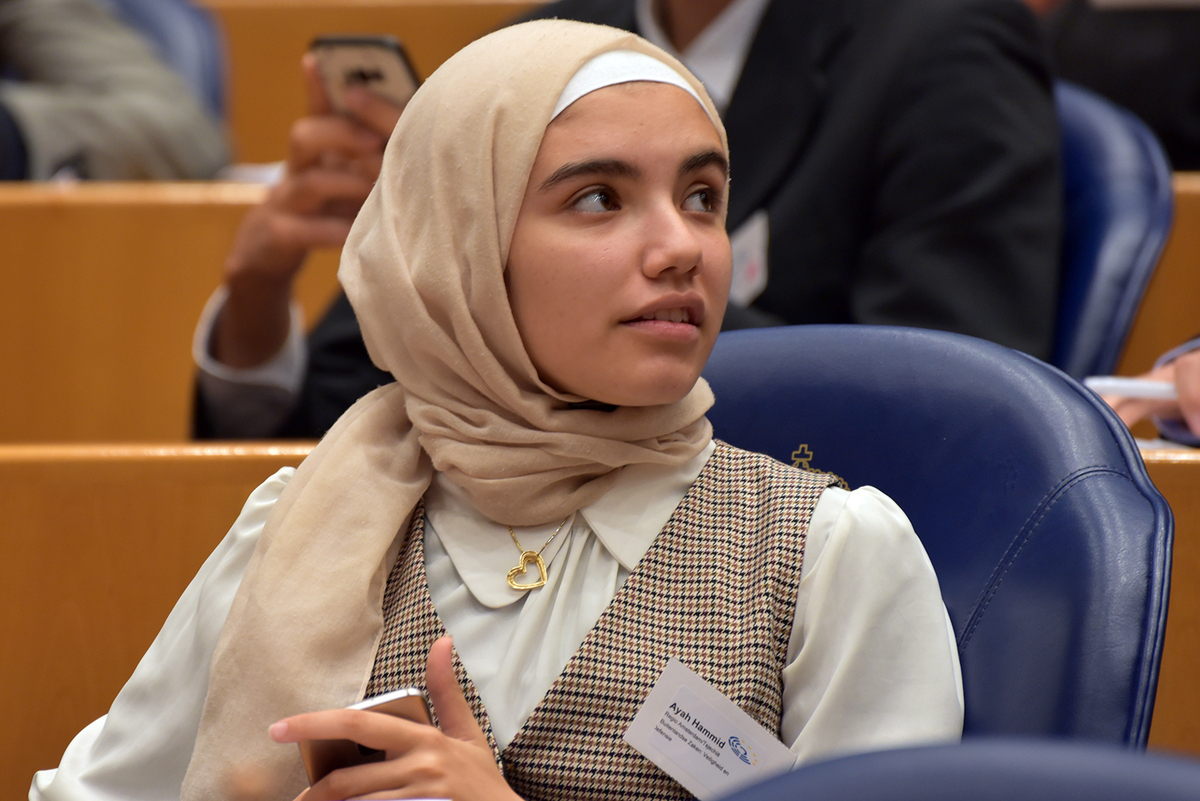 Foto's Tweede dag Algemene Vergaderingen van het Model European Parliament Nederland 2019