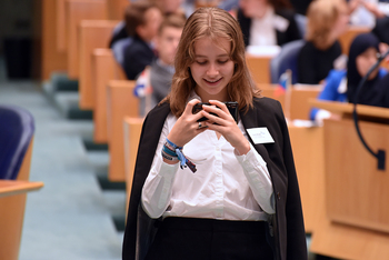 Foto's Tweede dag Algemene Vergaderingen van het Model European Parliament Nederland 2019