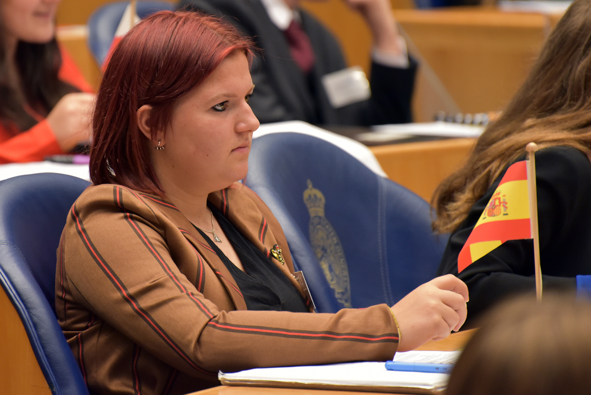 Foto's Tweede dag Algemene Vergaderingen van het Model European Parliament Nederland 2019