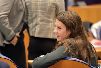 Foto's Tweede dag Algemene Vergaderingen van het Model European Parliament Nederland 2019