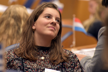 Foto's Tweede dag Algemene Vergaderingen van het Model European Parliament Nederland 2019