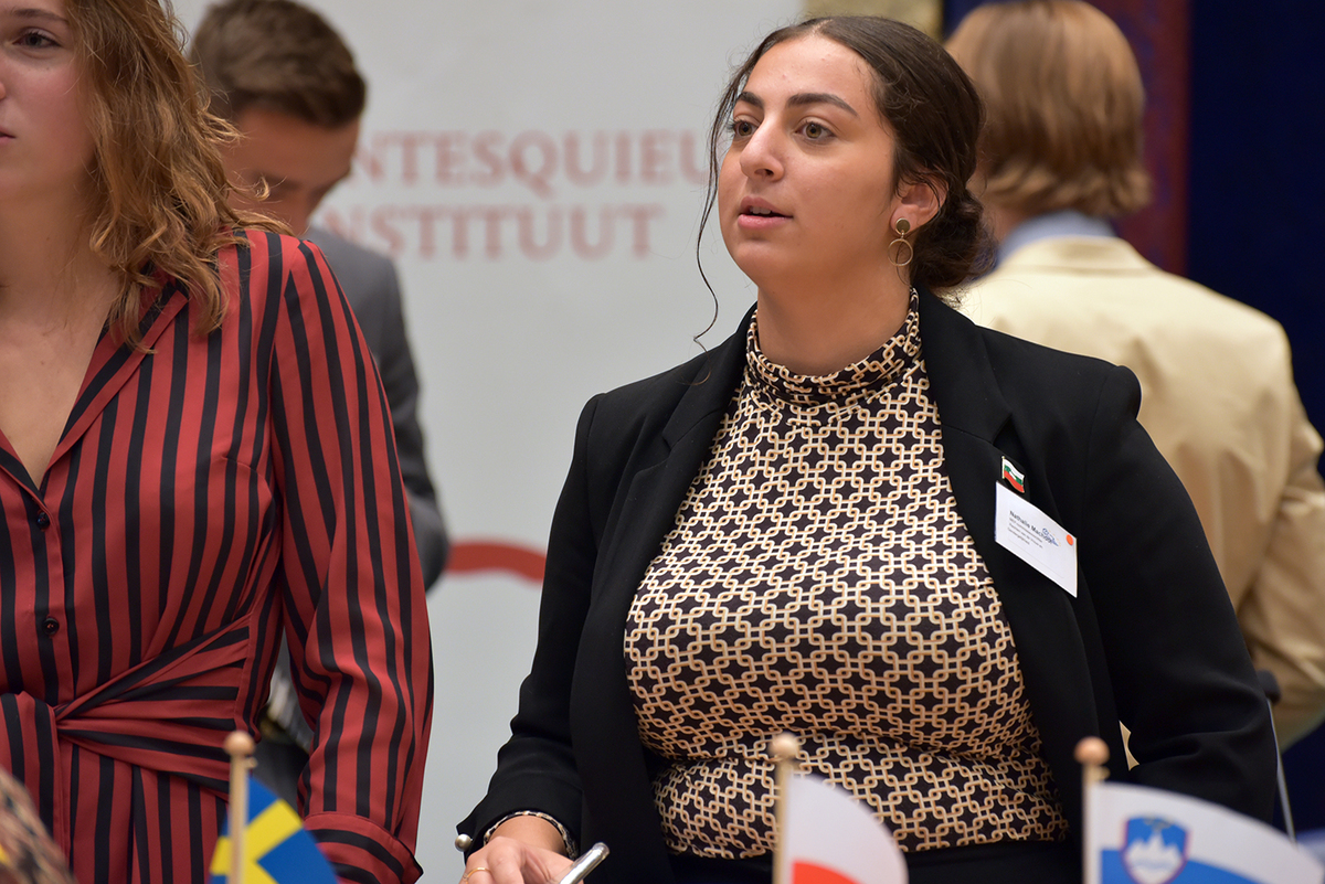 Foto's Tweede dag Algemene Vergaderingen van het Model European Parliament Nederland 2019