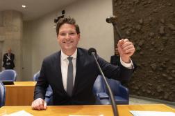 De huidige voorzitter van de Tweede Kamer, Thom van Campen