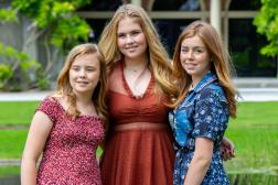 De drie dochters van Koning Willem Alexander
